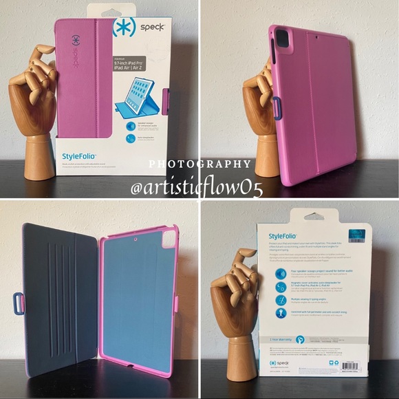 NEW! Speck StyleFolio 9.7” iPad Pro iPad Air Air 2 - Picture 7 of 8